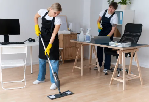 Nettoyage de bureau professionnel à la Haie-Fouassière